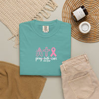 Load image into Gallery viewer, "Pray, Faith over Fear, Cure" Tee