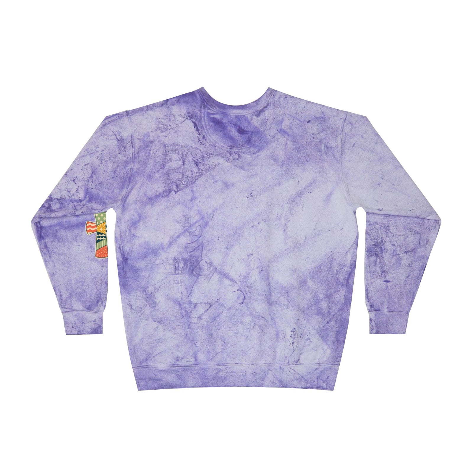 Choose Joy Crewneck Sweatshirt — Psalm 118:24 Tie-Dye Comfort