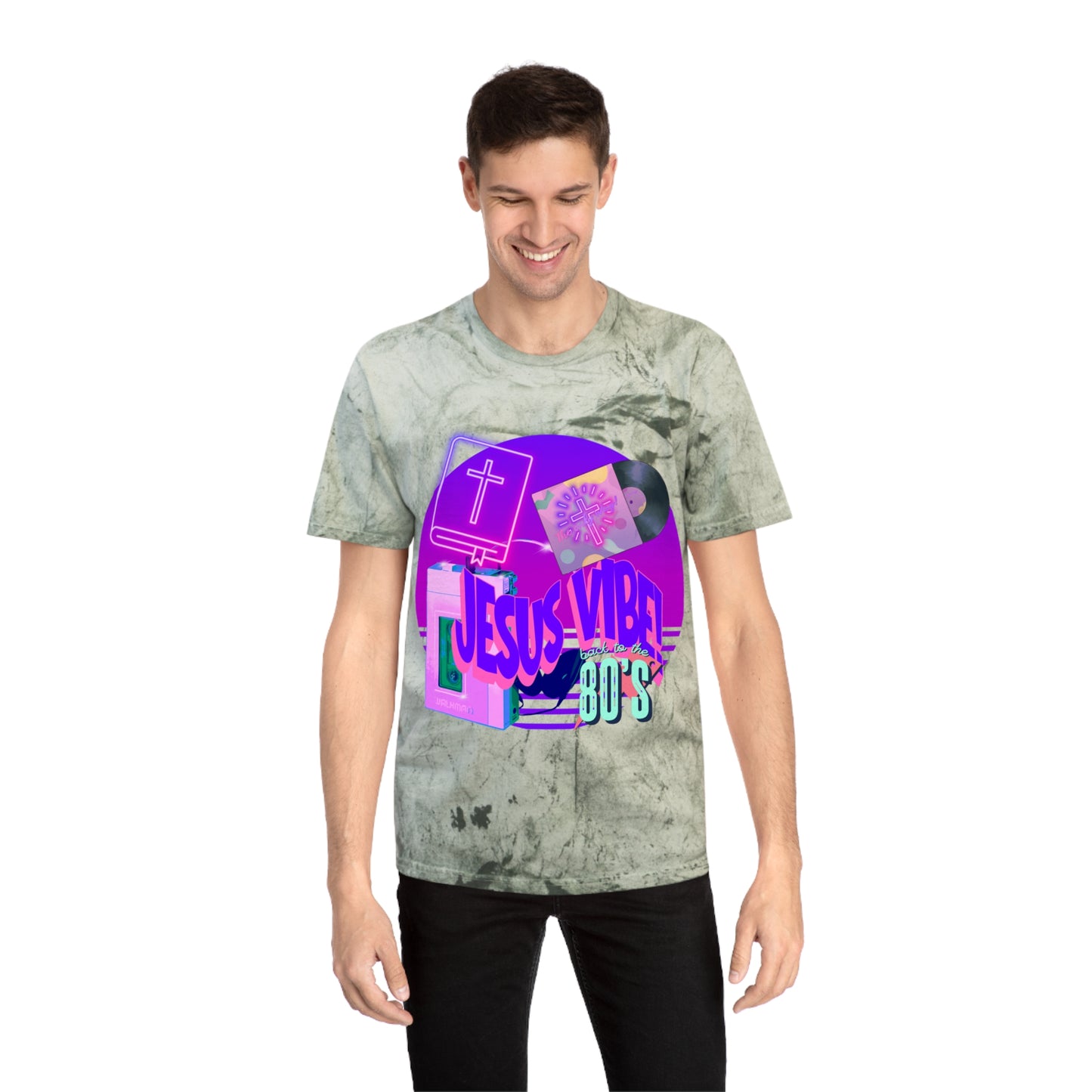 Jesus Vibe 80s T-Shirt — Retro Christian Graphic Tee