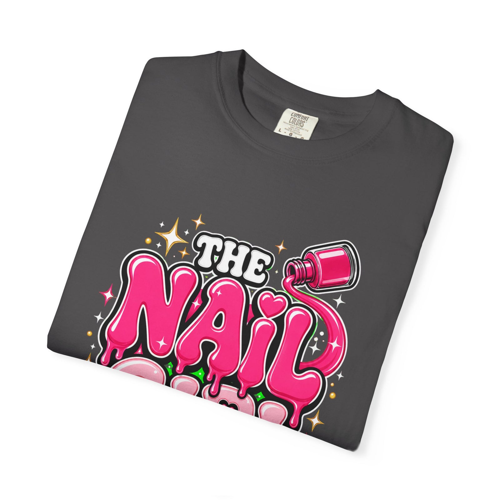 The Nail Girl T-Shirt — Polishing Nails, Praising Jesus Graphic Tee