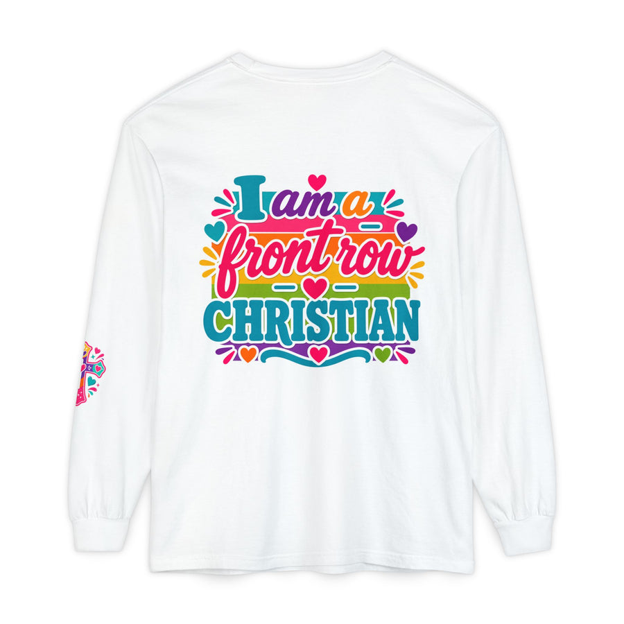 Front Row Christian Long Sleeve Tee
