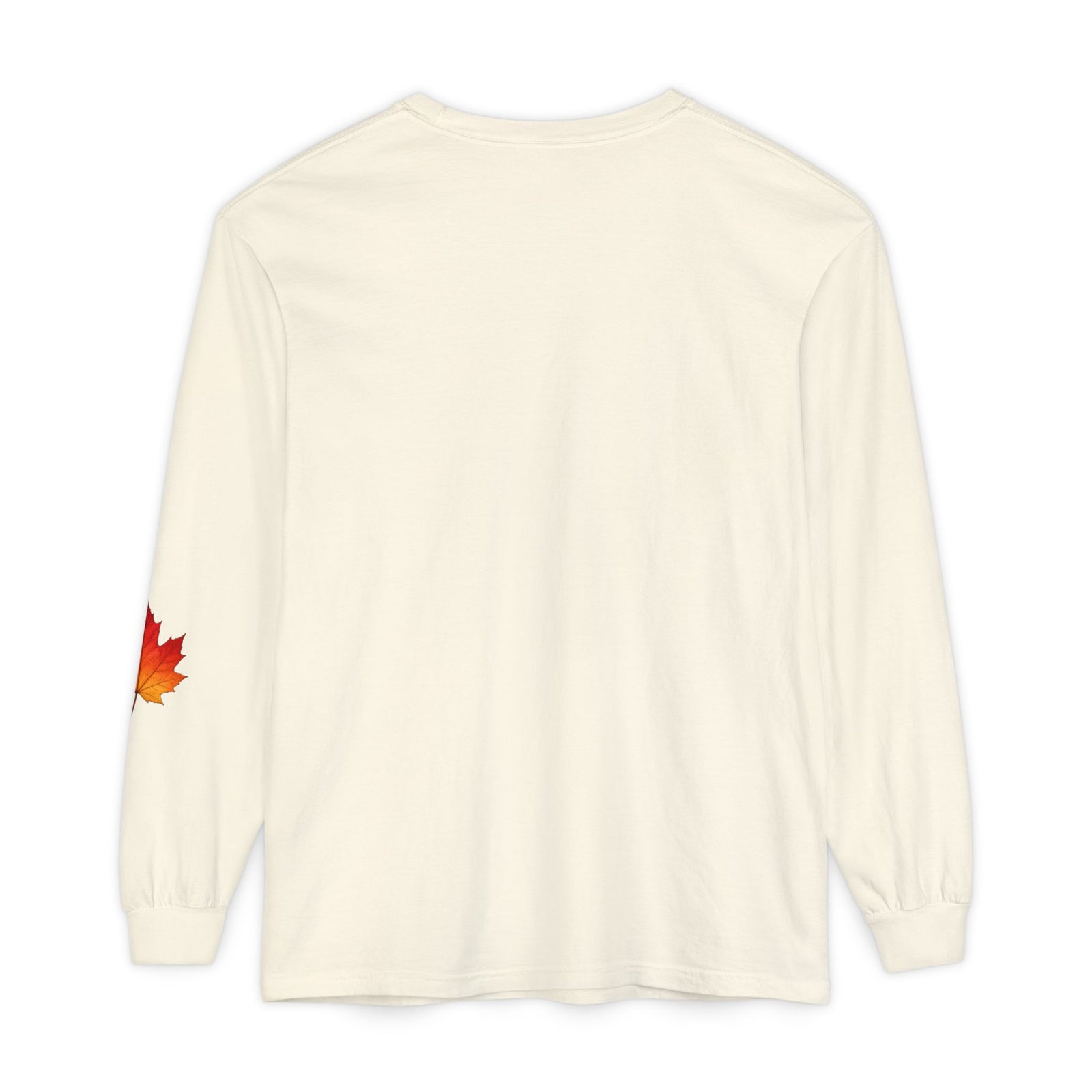 Halloween Pumpkin Long Sleeve Tee — Colorful Jack-O'-Lantern Graphic