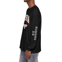 Load image into Gallery viewer, Yeshua Dripping Script Long Sleeve Tee