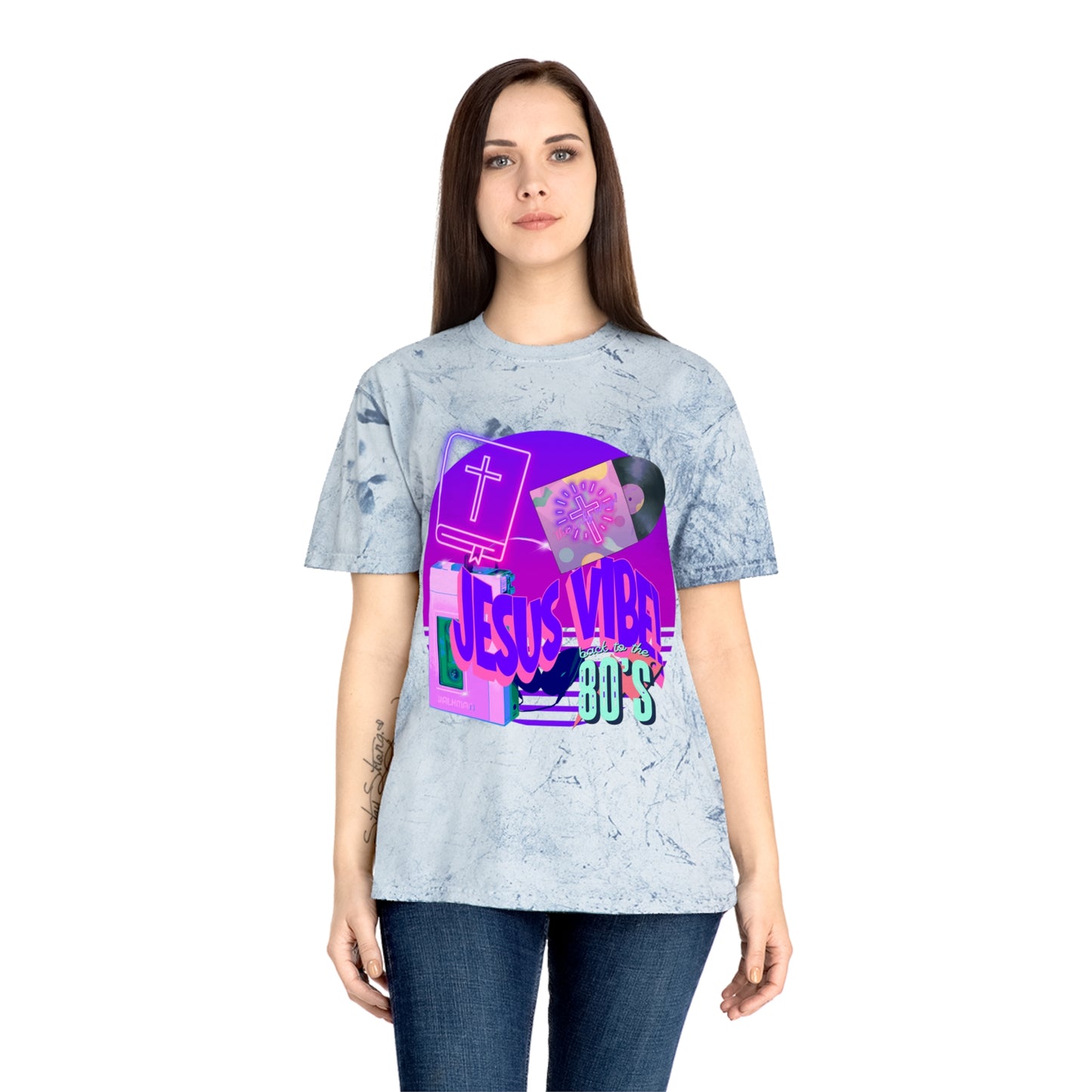 Jesus Vibe 80s T-Shirt — Retro Christian Graphic Tee