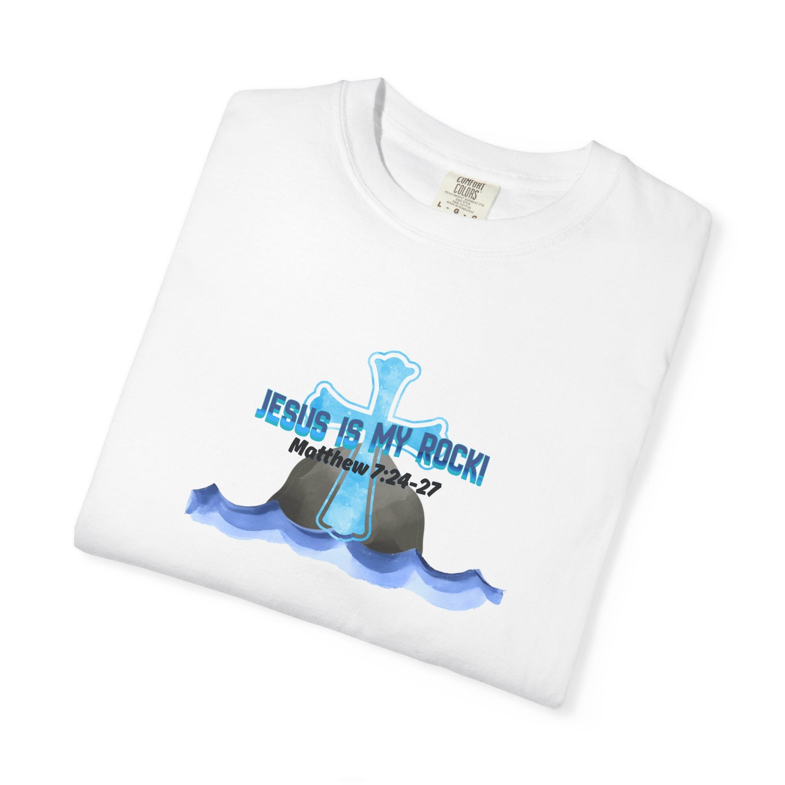 Jesus Is My Rock Graphic Tee