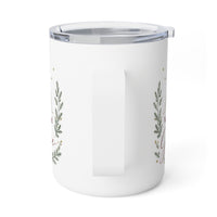 Load image into Gallery viewer, "Wrapped in His Grace" Christmas Insulated Coffee Travel Mug