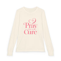 Load image into Gallery viewer, "Pray for a Cure" Youth Long Sleeve Tee