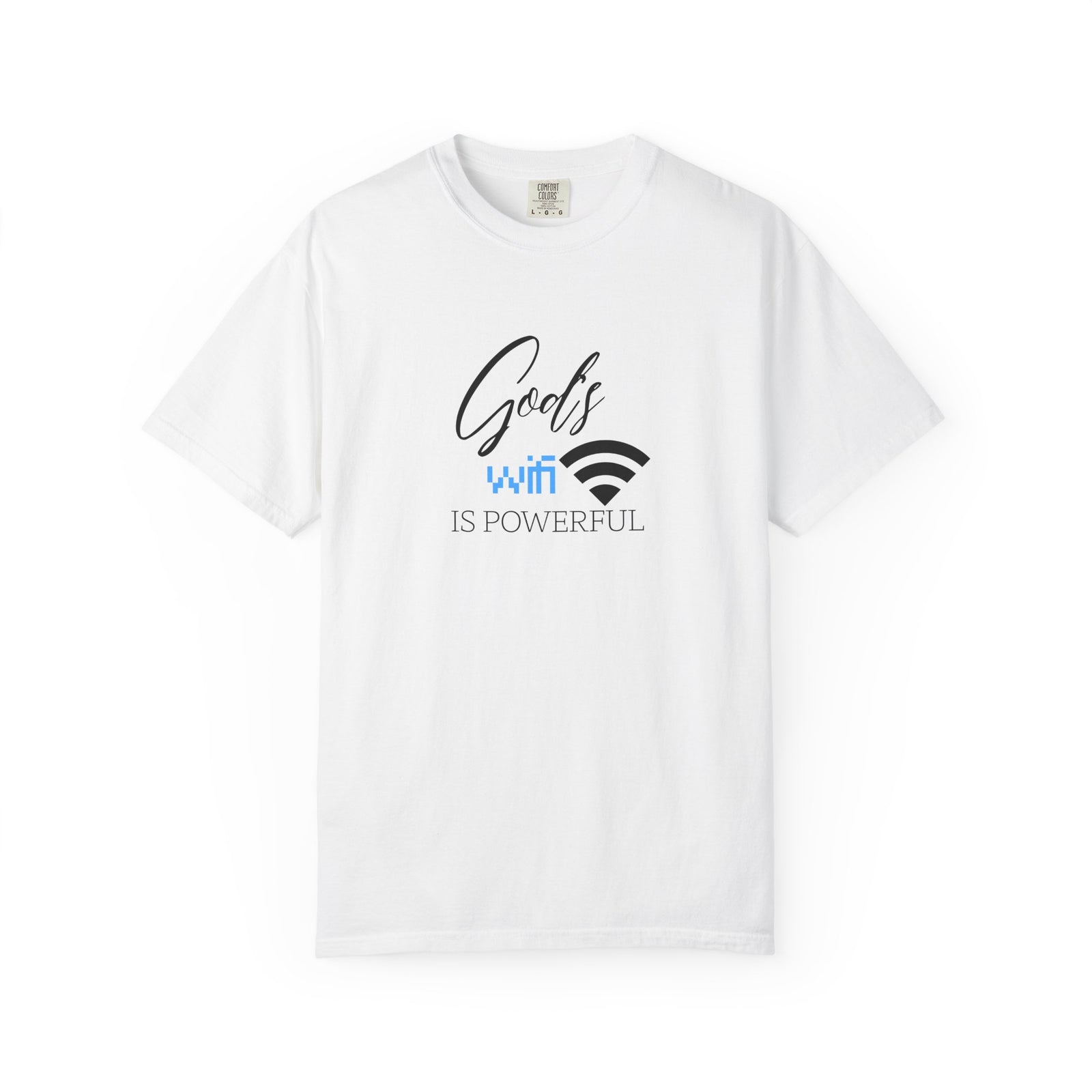 "God's WiFi is Powerful" Graphic Tee