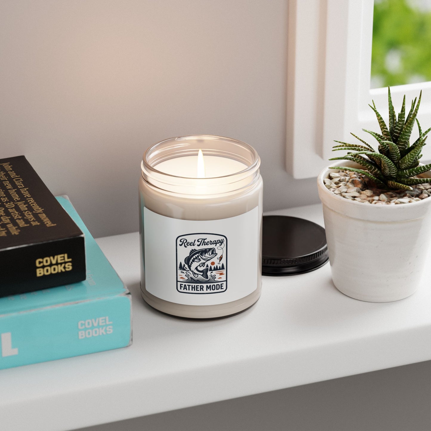 Reel Therapy Fishing Dad Candle | Soy Candle, Father’s Day