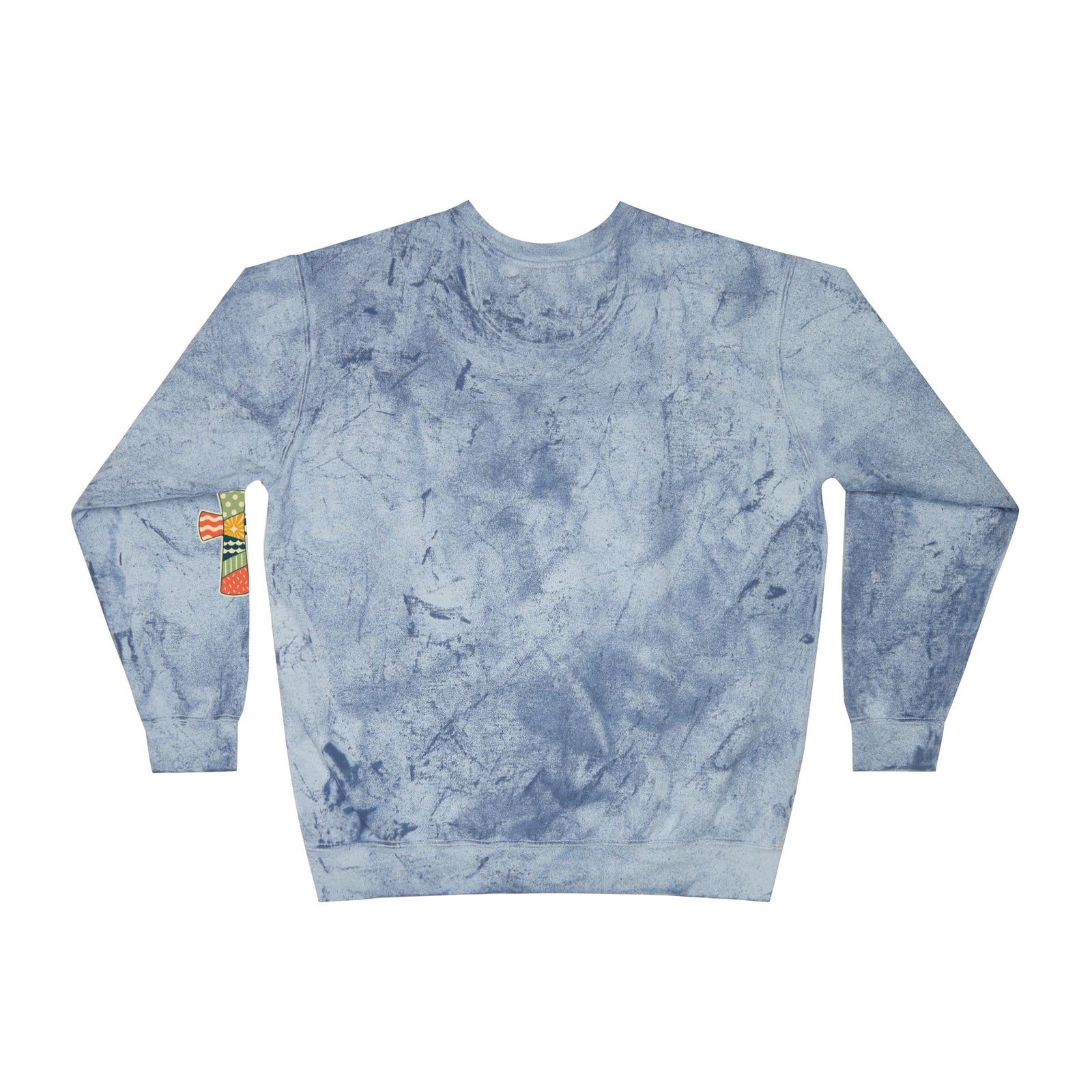 Choose Joy Crewneck Sweatshirt — Psalm 118:24 Tie-Dye Comfort