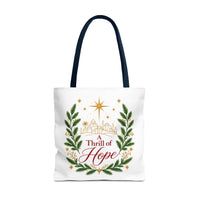 Load image into Gallery viewer, "A Thrill of Hope" Tote Bag