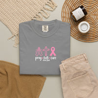 Load image into Gallery viewer, "Pray, Faith over Fear, Cure" Tee