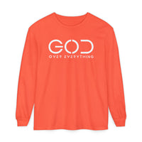 Load image into Gallery viewer, "God Over Everything" Long Sleeve Tee
