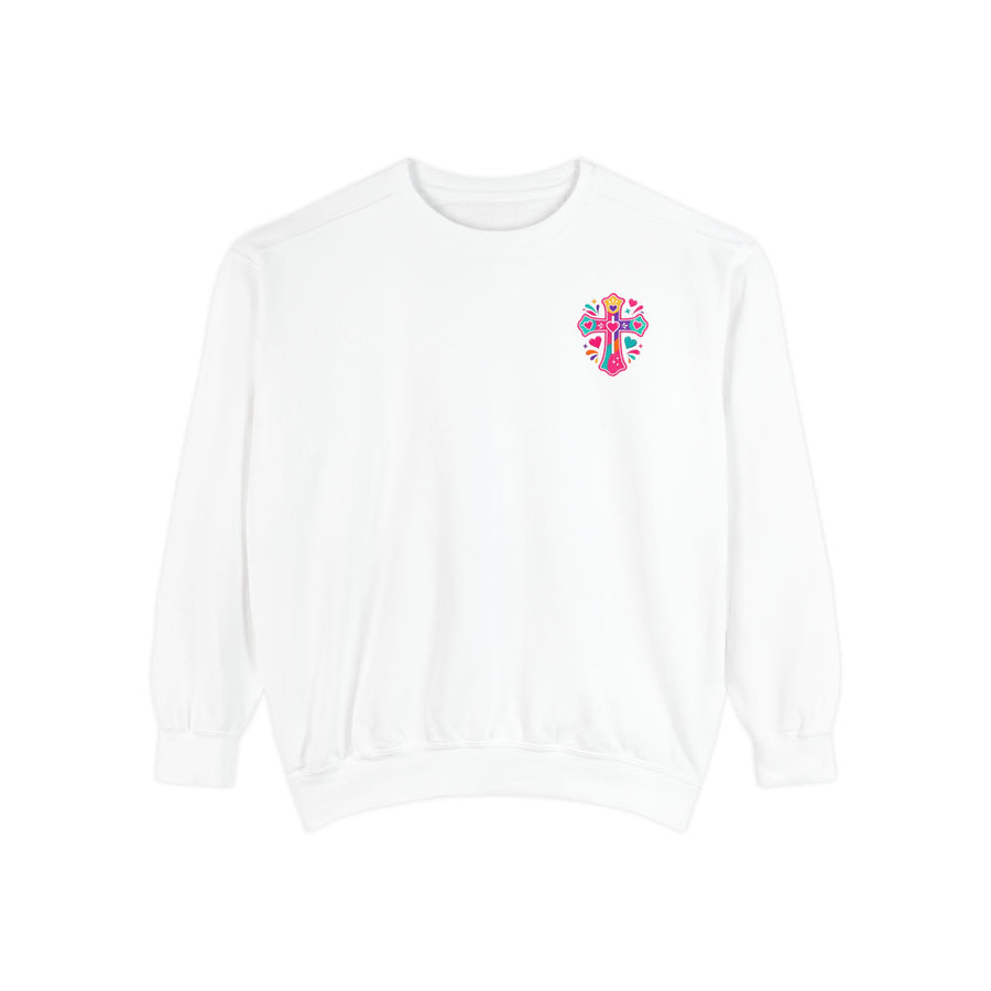 Worship Music Sweatshirt — "I Sing to Worship Music Loud in My Car" Crewneck