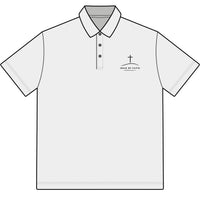 Load image into Gallery viewer, Embroidered "Cross" Polo Shirt