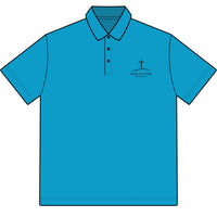 Load image into Gallery viewer, Embroidered "Cross" Polo Shirt