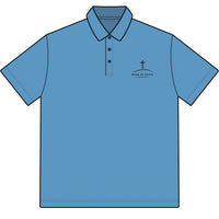 Load image into Gallery viewer, Embroidered "Cross" Polo Shirt