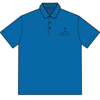 Load image into Gallery viewer, Embroidered "Cross" Polo Shirt