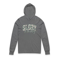 Load image into Gallery viewer, "Glory to the King" Christmas Hooded Long Sleeve Tee