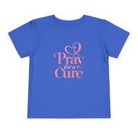 Load image into Gallery viewer, Toddler "Pray for a Cure" Short Sleeve Tee