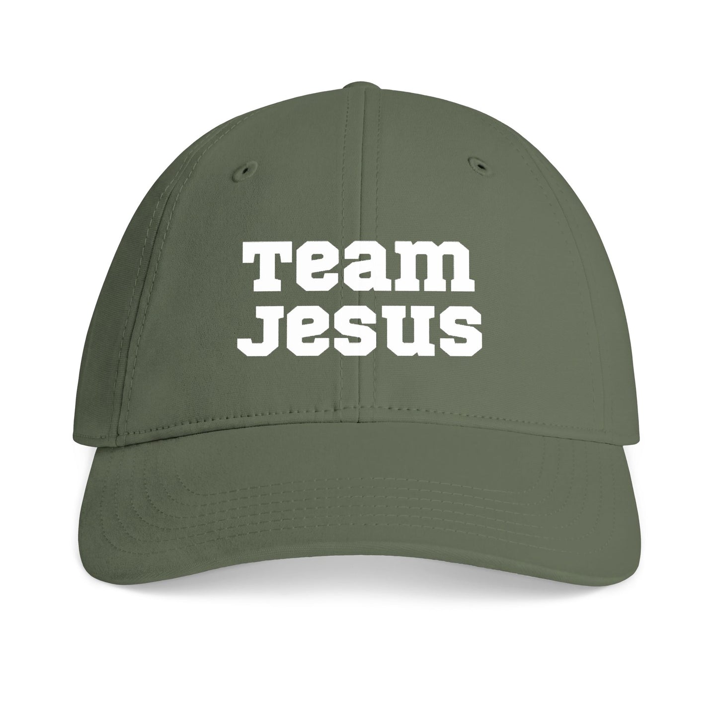 Team Jesus Baseball Cap — Christian Faith Hat for Church, Outreach & Everyday Wear