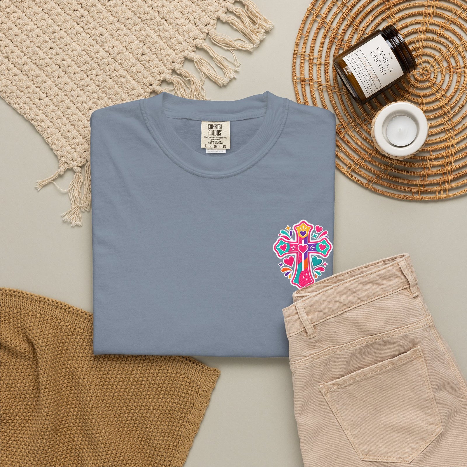 Christian T-Shirt — Colorful Faith Tee