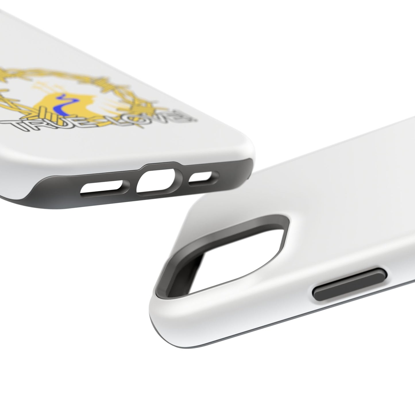 Impact-Resistant Phone Case — 'True Love' Crown of Thorns Faith Design