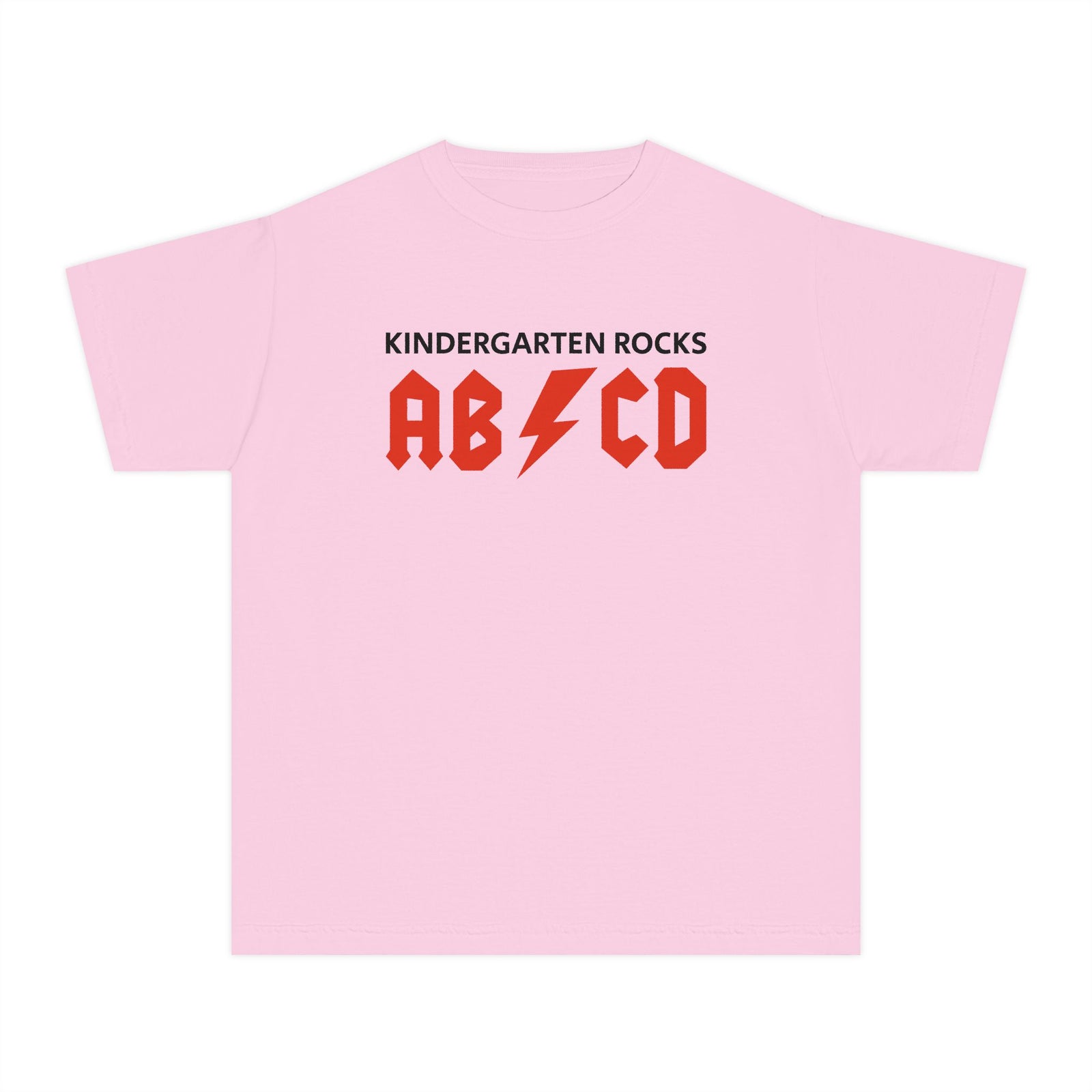 'AB/CD' Rock Band Style Kids Shirt