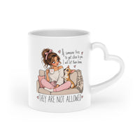 Load image into Gallery viewer, Chihuahua Heart Handle Mug