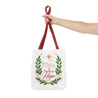 Load image into Gallery viewer, "A Thrill of Hope" Tote Bag