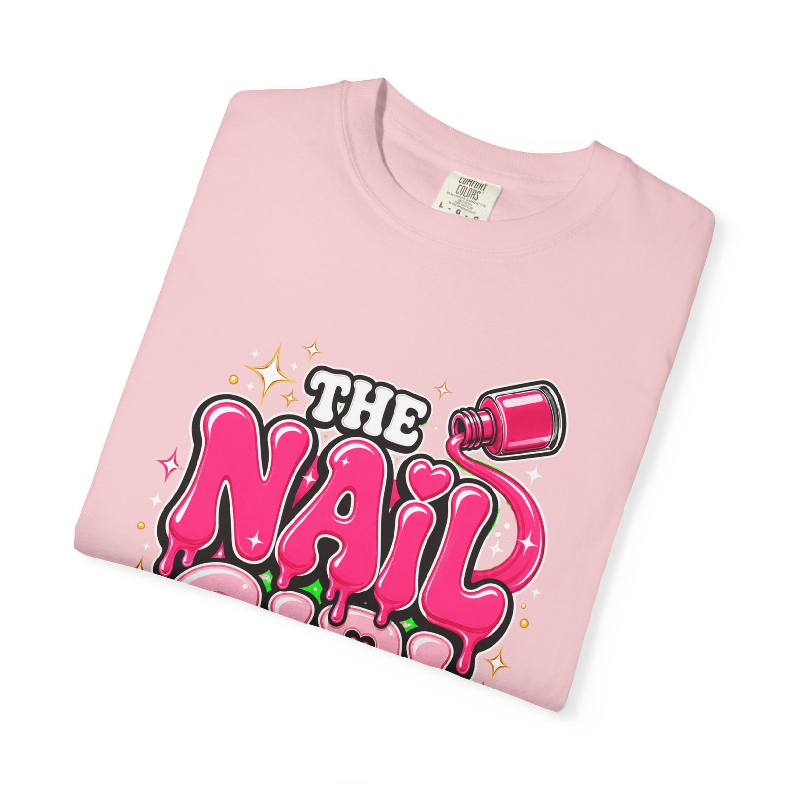 The Nail Girl T-Shirt — Polishing Nails, Praising Jesus Graphic Tee