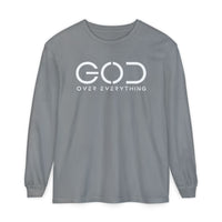 Load image into Gallery viewer, "God Over Everything" Long Sleeve Tee