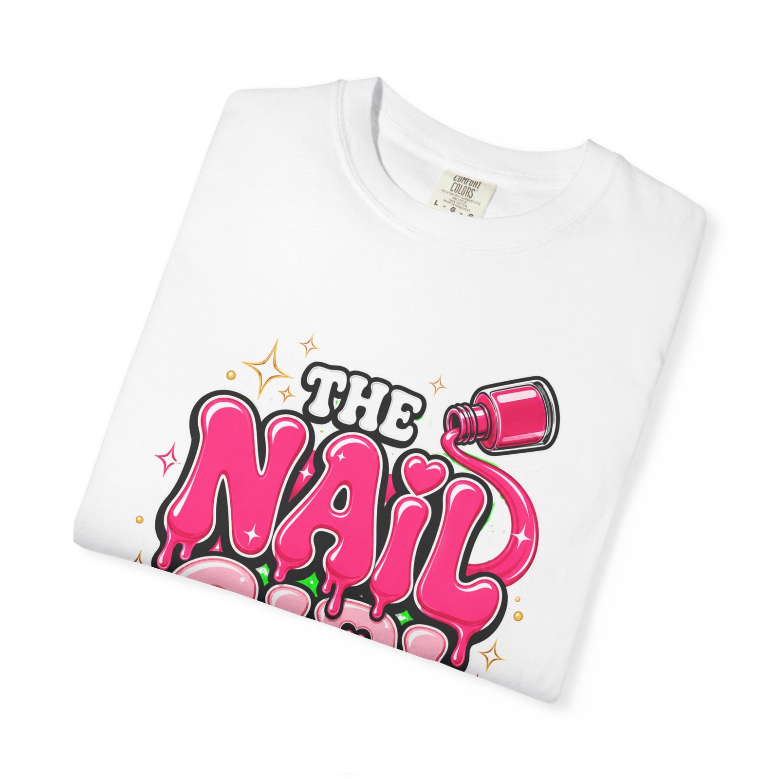 The Nail Girl T-Shirt — Polishing Nails, Praising Jesus Graphic Tee