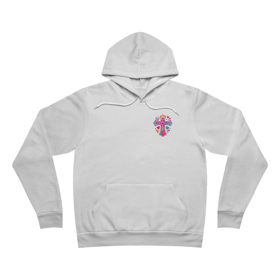 Warning I Tell Everyone About Jesus Hoodie — Colorful Christian Pullover