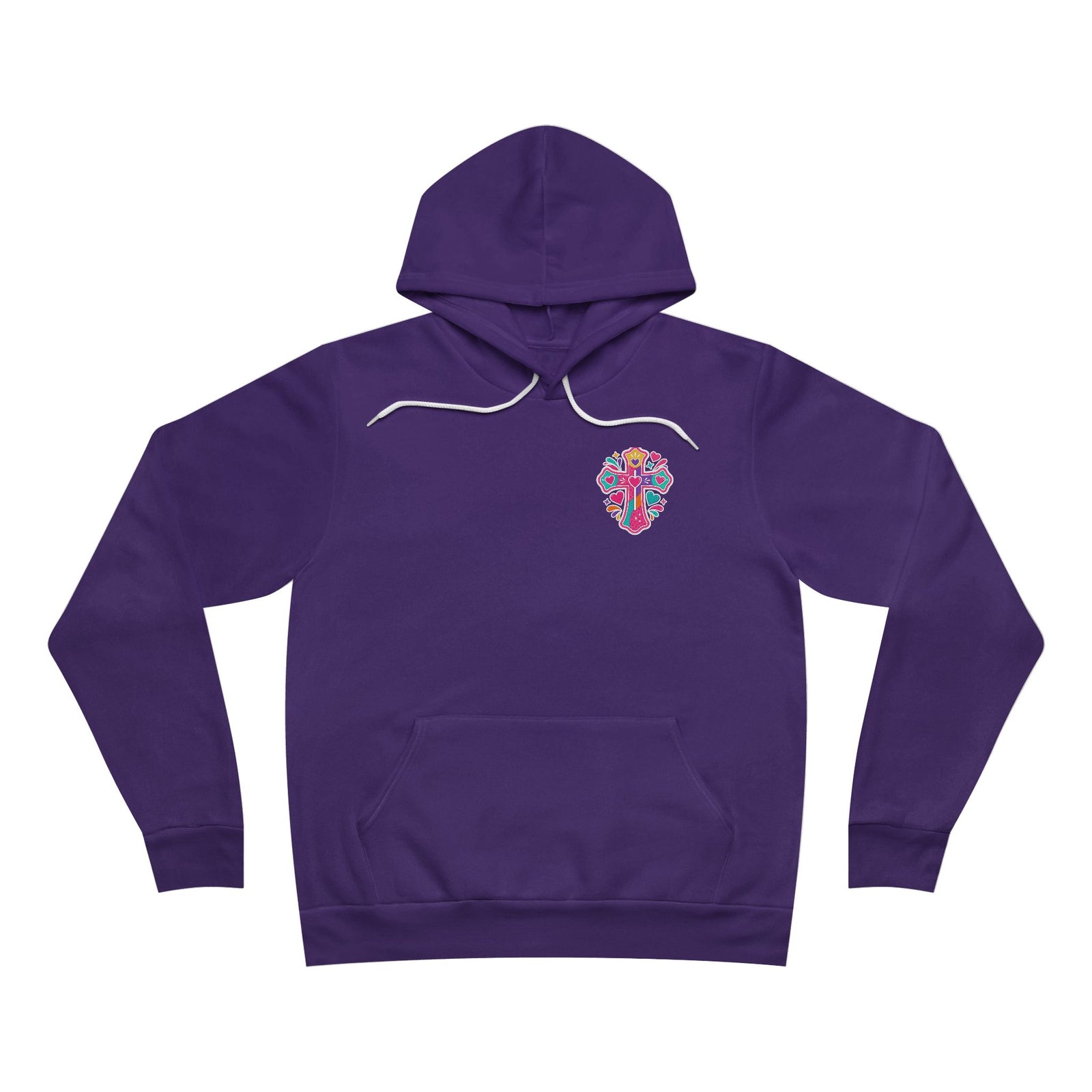 Warning I Tell Everyone About Jesus Hoodie — Colorful Christian Pullover