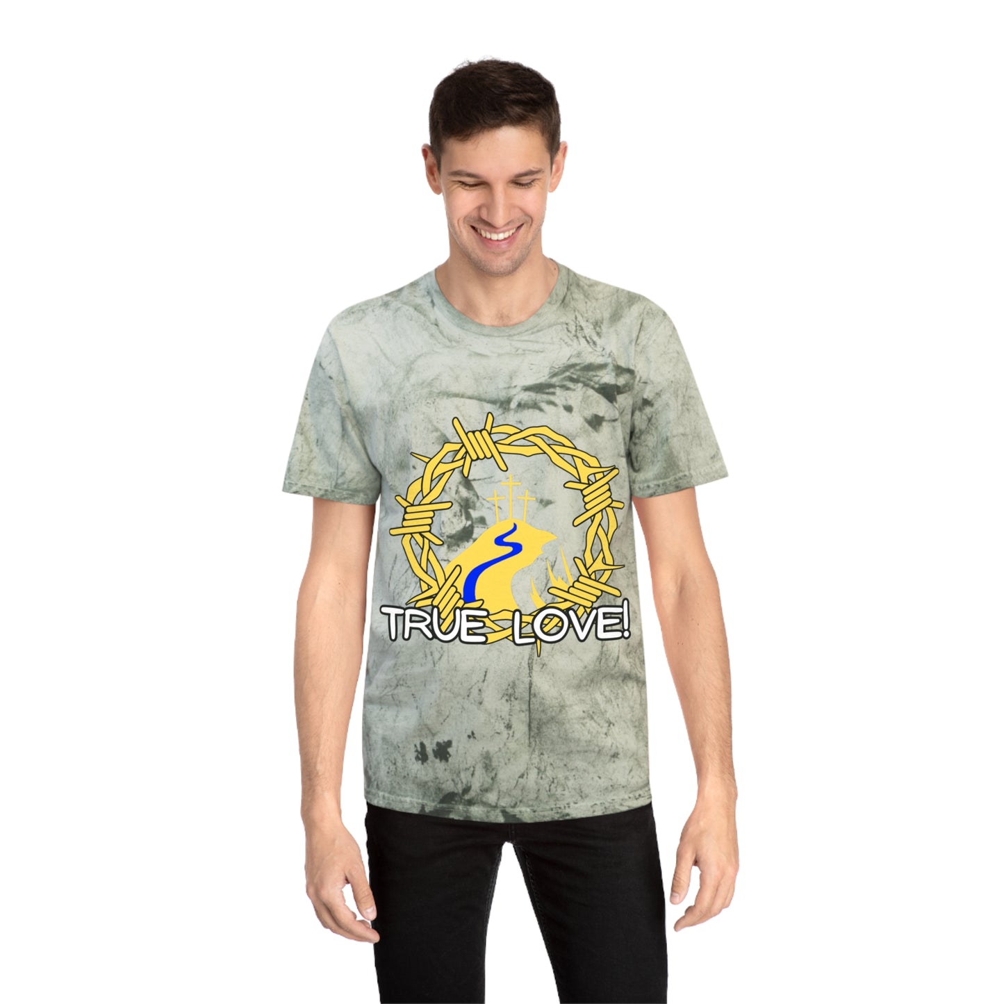 True Love T-Shirt — Crown of Thorns Graphic Christian Tee