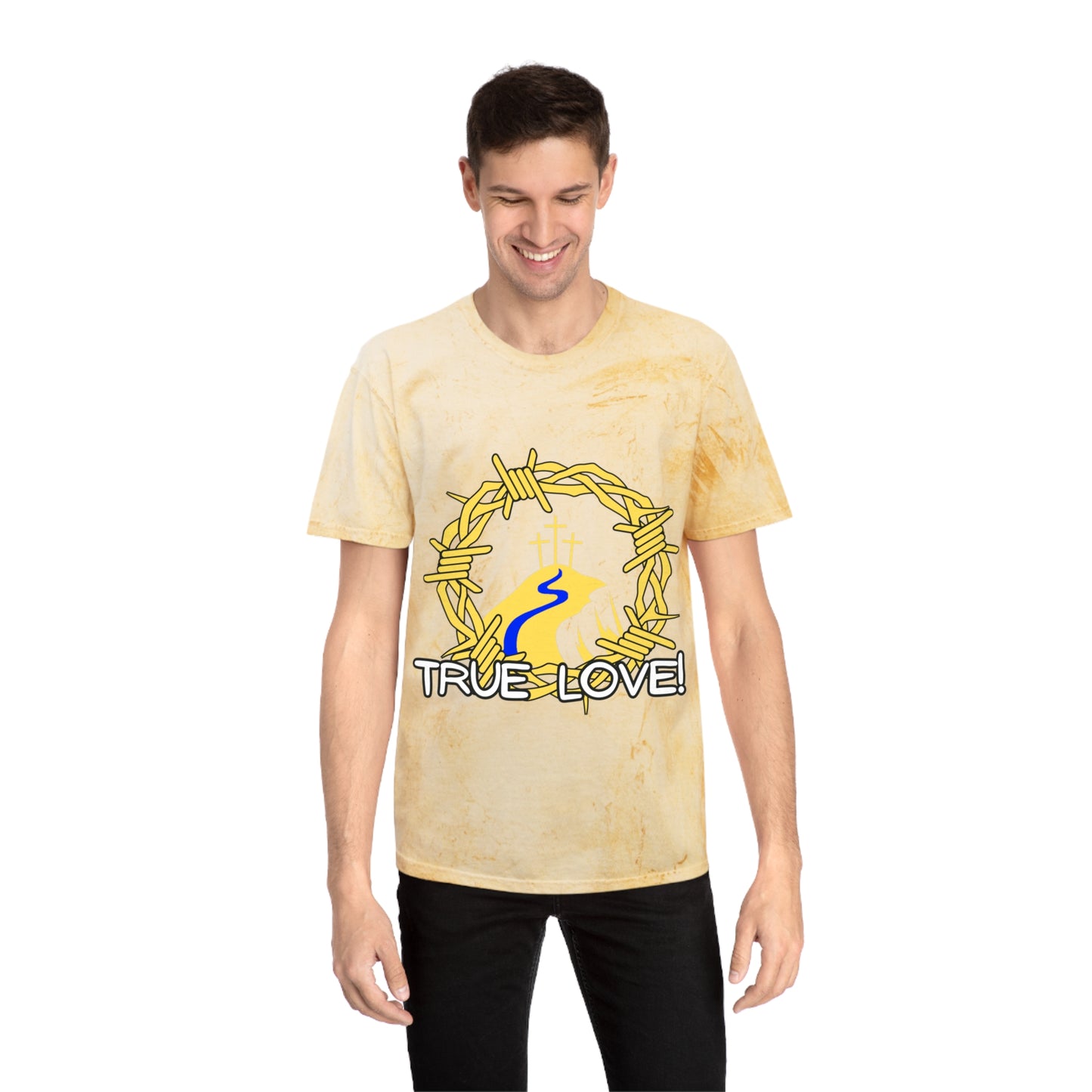 True Love T-Shirt — Crown of Thorns Graphic Christian Tee