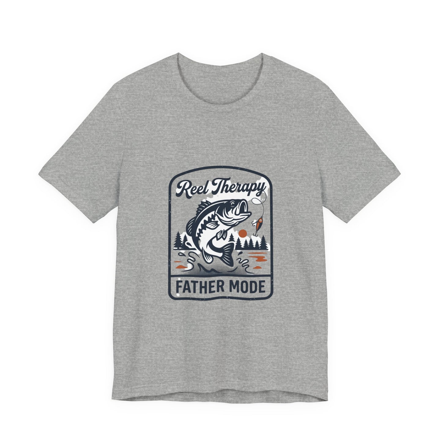 Reel Therapy Father Mode Tee | Fishing Dad shirt, Retro Outdoors Father’s Day