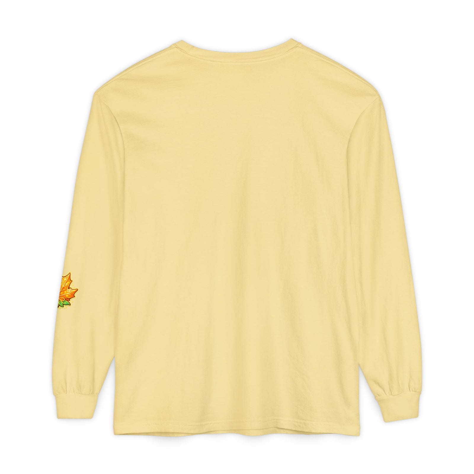 Autumn Pumpkin Bow Long Sleeve Tee