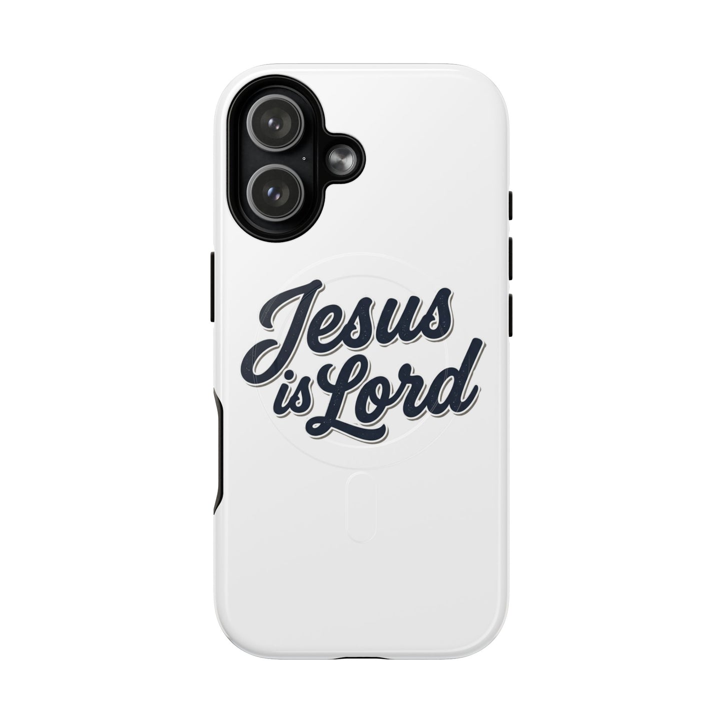 Jesus Is Lord Tough Magnetic Phone Case — Christian Faith iPhone Cover