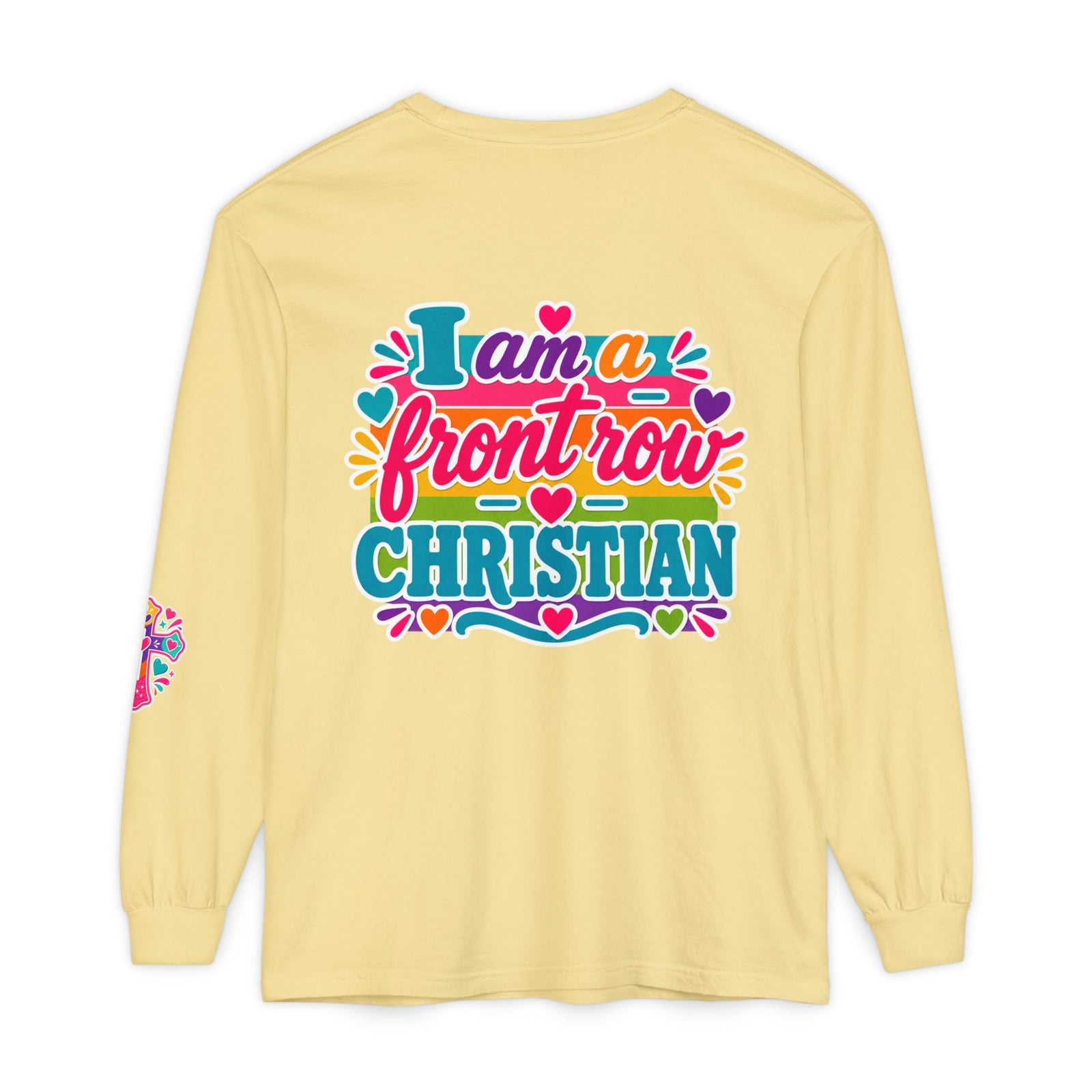 Front Row Christian Long Sleeve Tee
