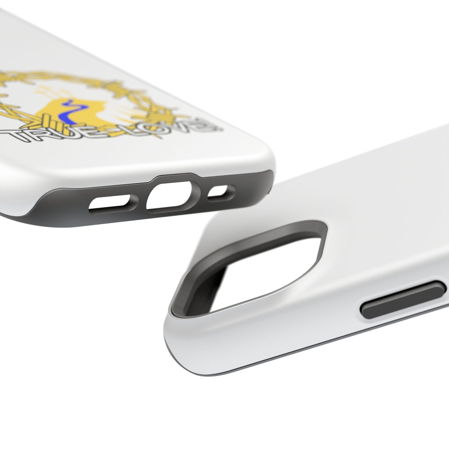 Impact-Resistant Phone Case — 'True Love' Crown of Thorns Faith Design