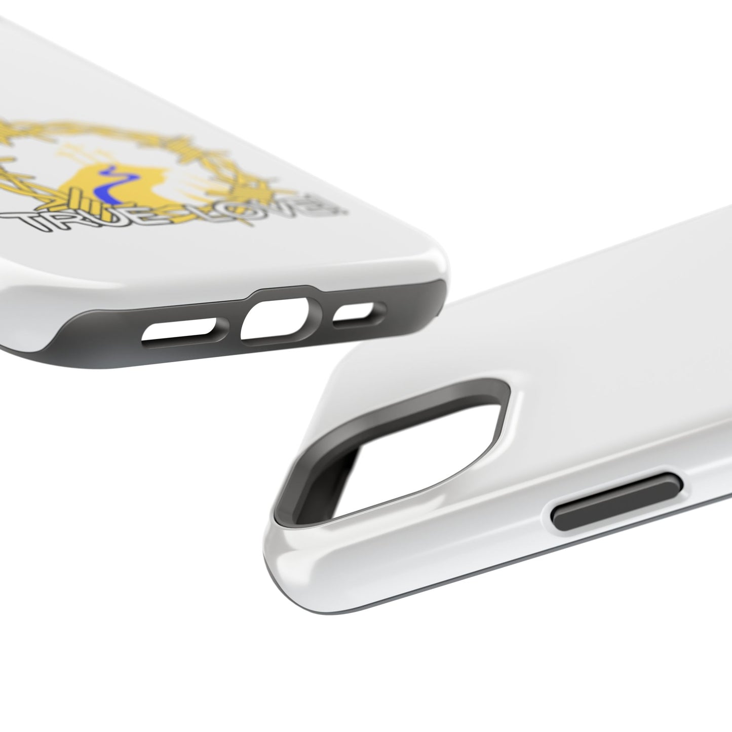 Impact-Resistant Phone Case — 'True Love' Crown of Thorns Faith Design