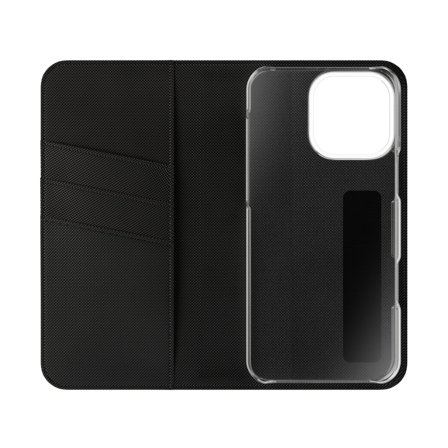 Christian Flip Phone Case — "Jesus Is My Lord and Savior" Purple Bow Plaid Wallet