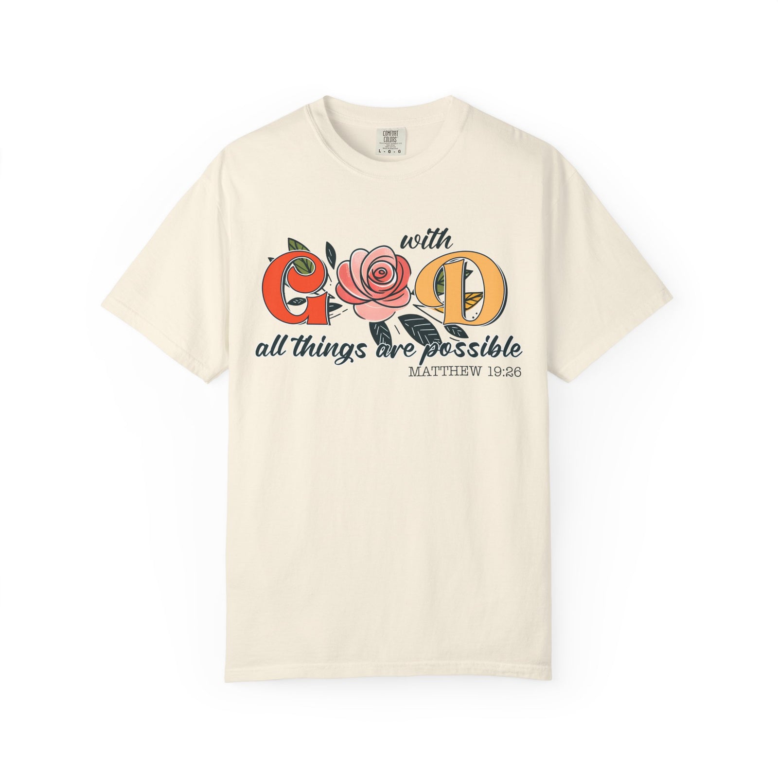 "With God All Things Are Possible" Graphic Tee