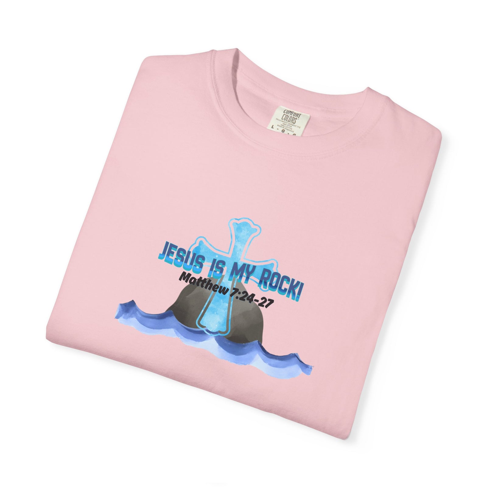Jesus Is My Rock Graphic Tee