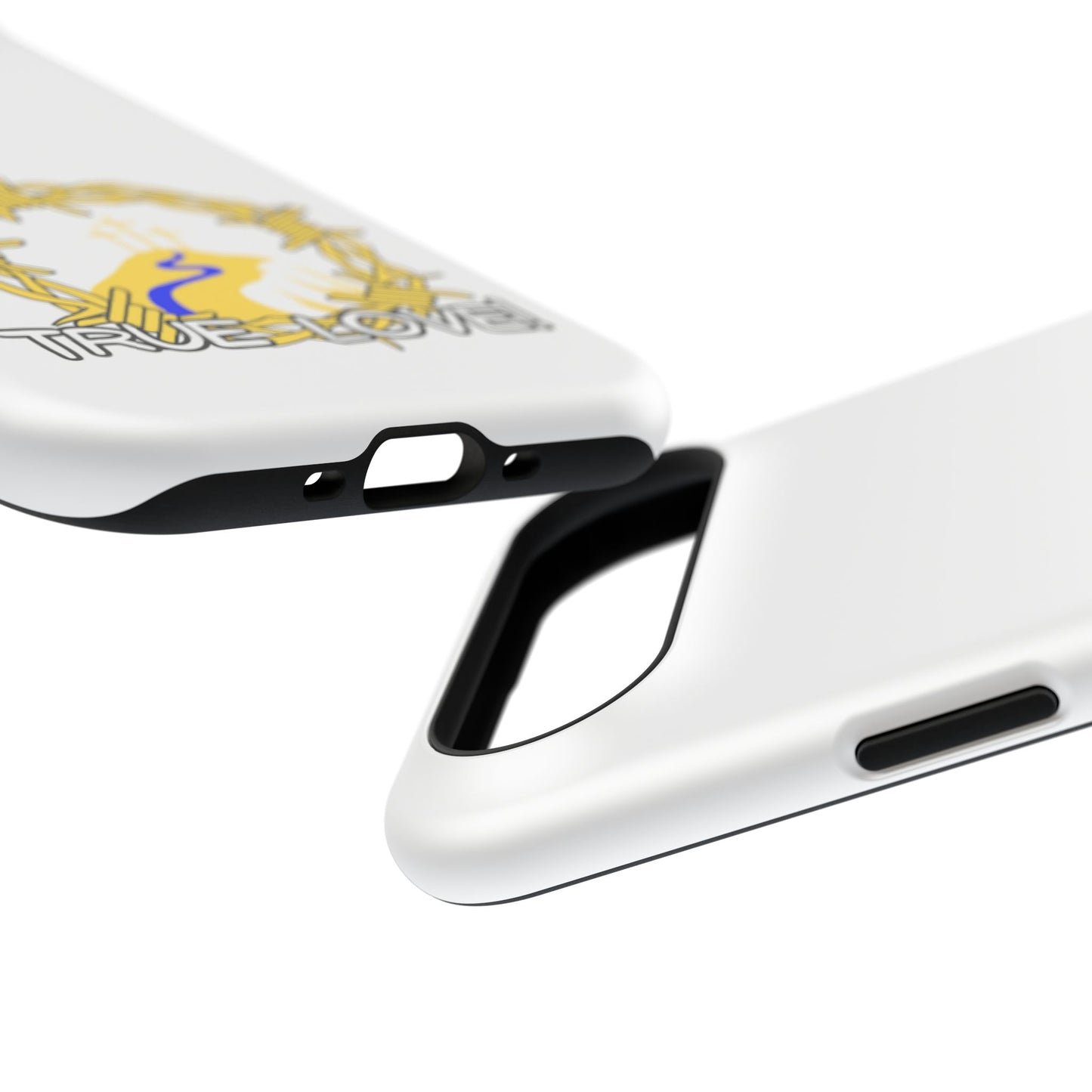 Impact-Resistant Phone Case — 'True Love' Crown of Thorns Faith Design