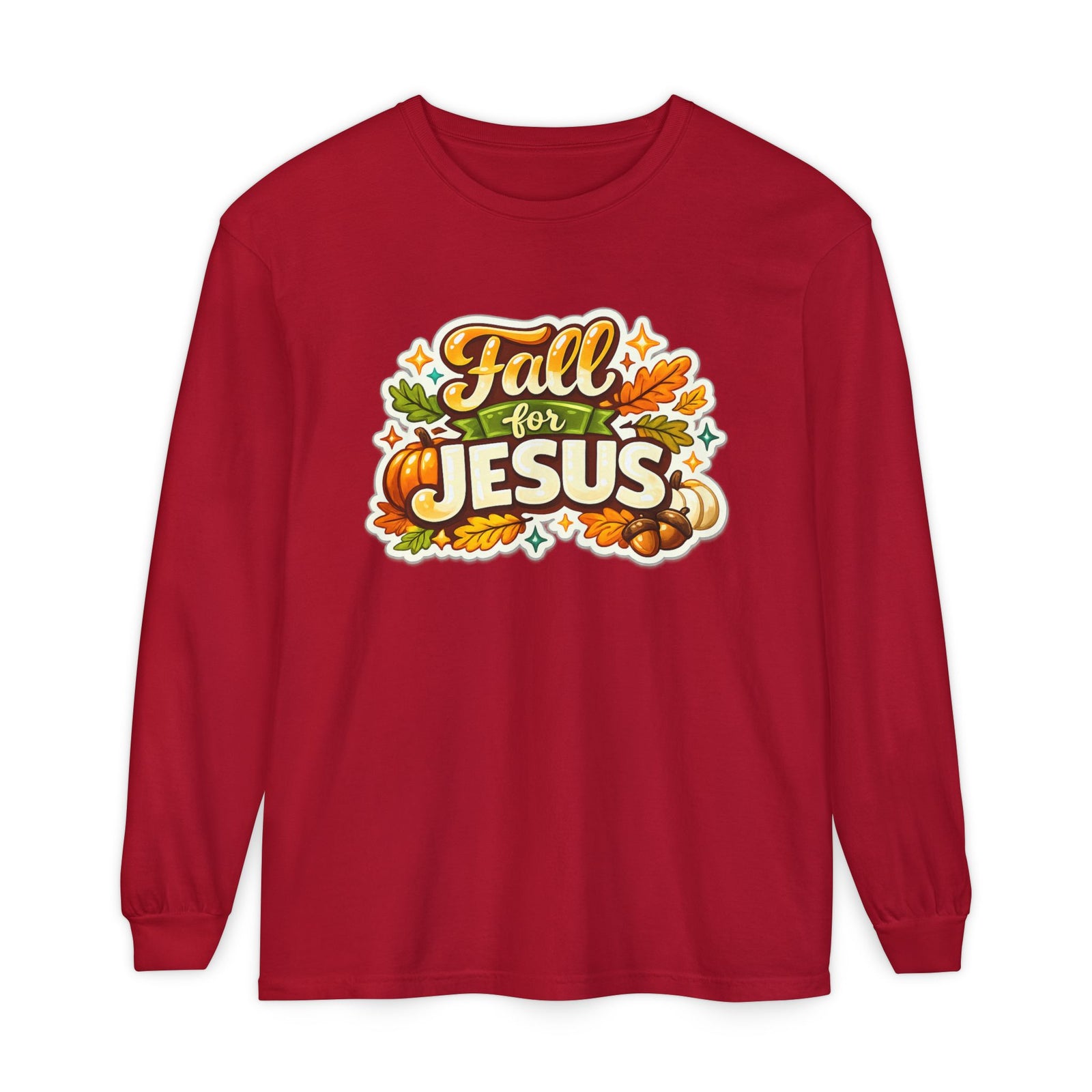 Fall for Jesus Long Sleeve Tee