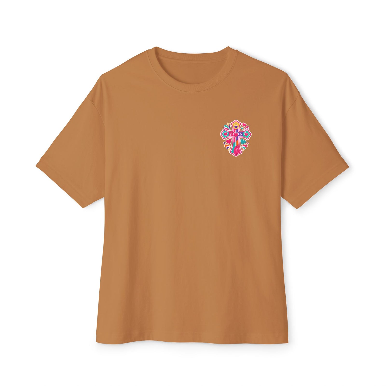 Church Praise T-Shirt — "I’m the One on the Front Row at Church" Colorful Worship Tee