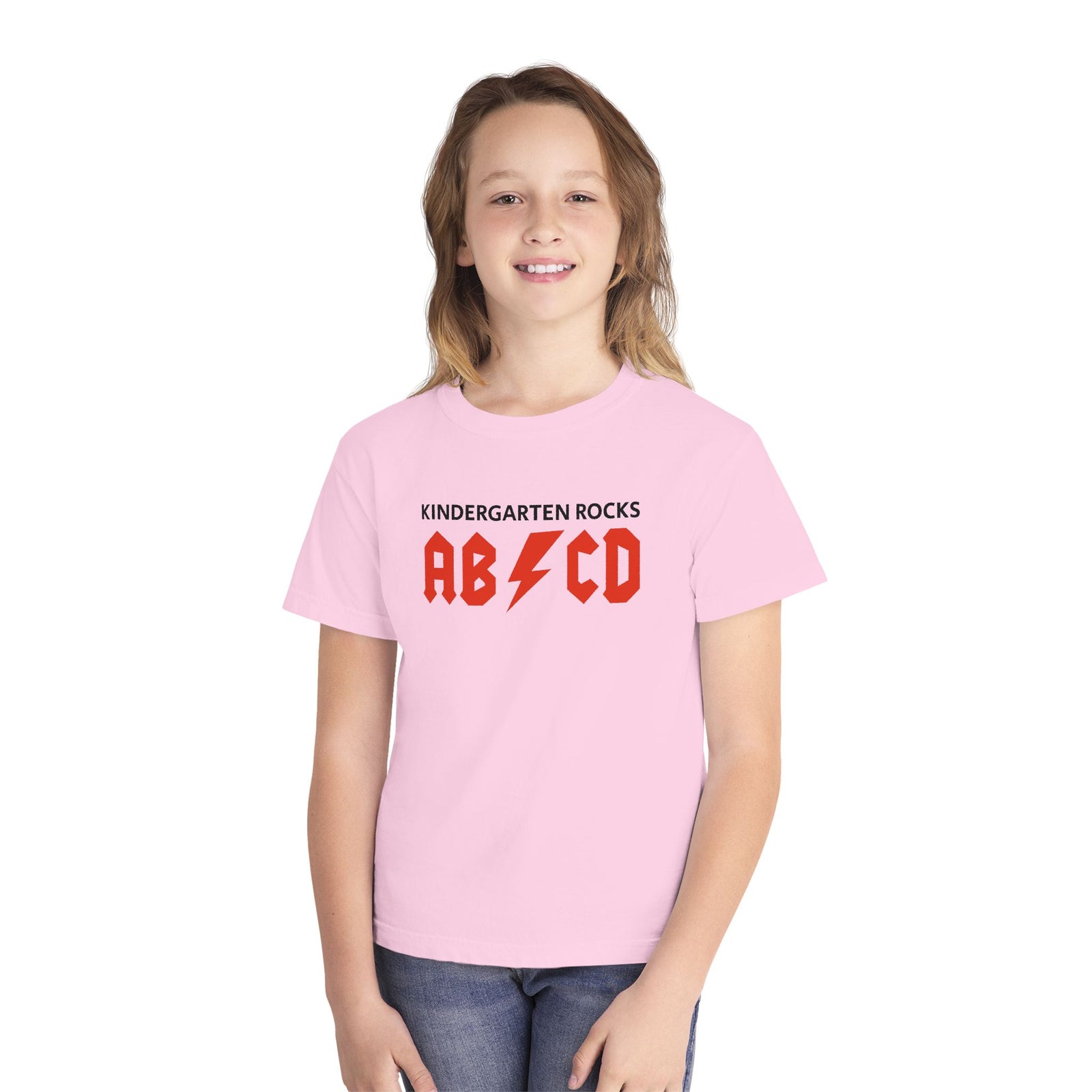 'AB/CD' Rock Band Style Kids Shirt